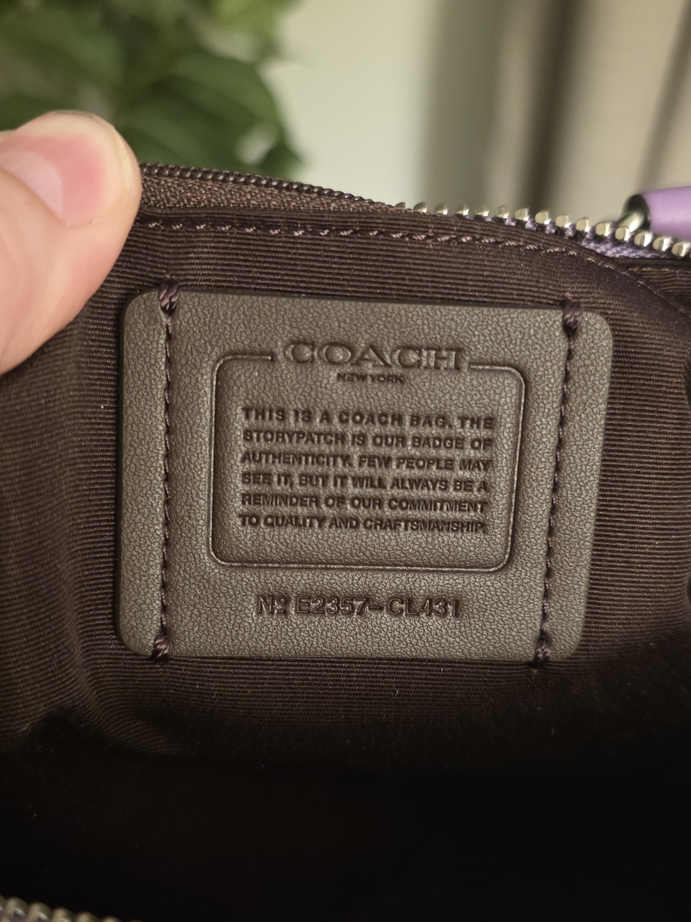 Coach Rowan Satchel Iris Print with Original Crossbody Strap - Picture 6 of 9